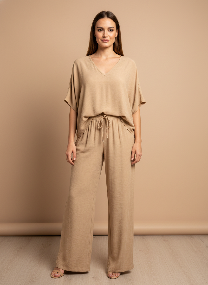 Completo Estivo Fluido Scollo a V