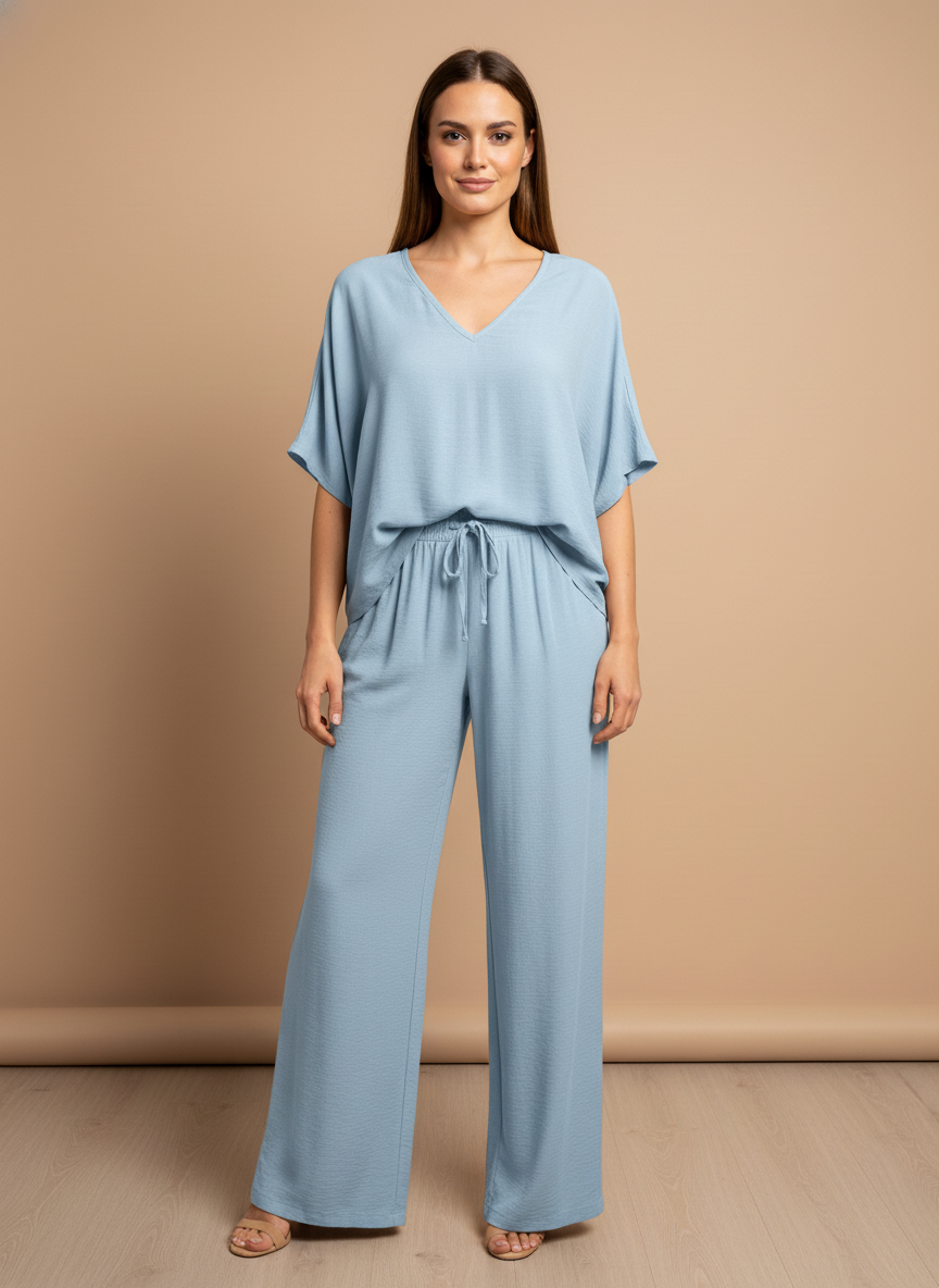 Completo Estivo Fluido Scollo a V