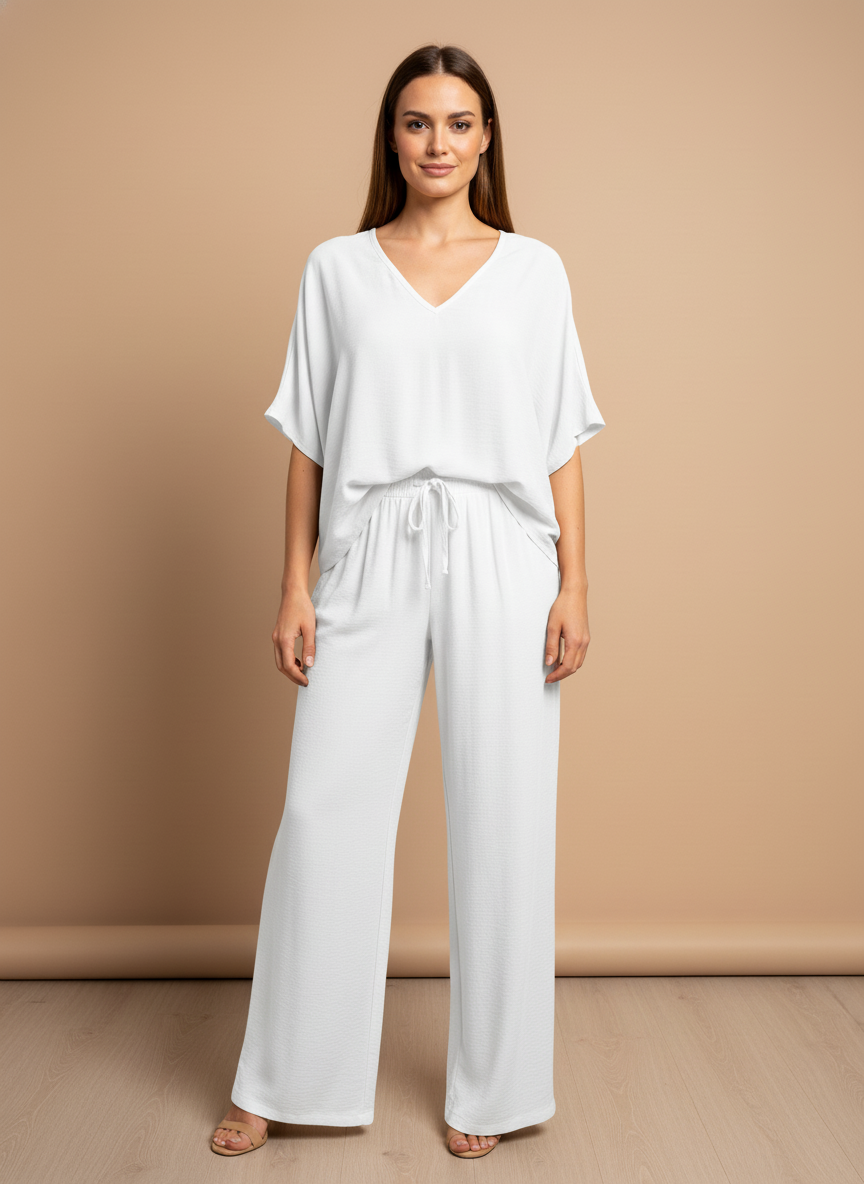 Completo Estivo Fluido Scollo a V